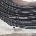 Teflon Hose with stainless steel 304 braid and Aramid Technora fiber